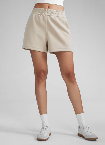 SoftAura Drawstring Pocket Sweat Short 4”