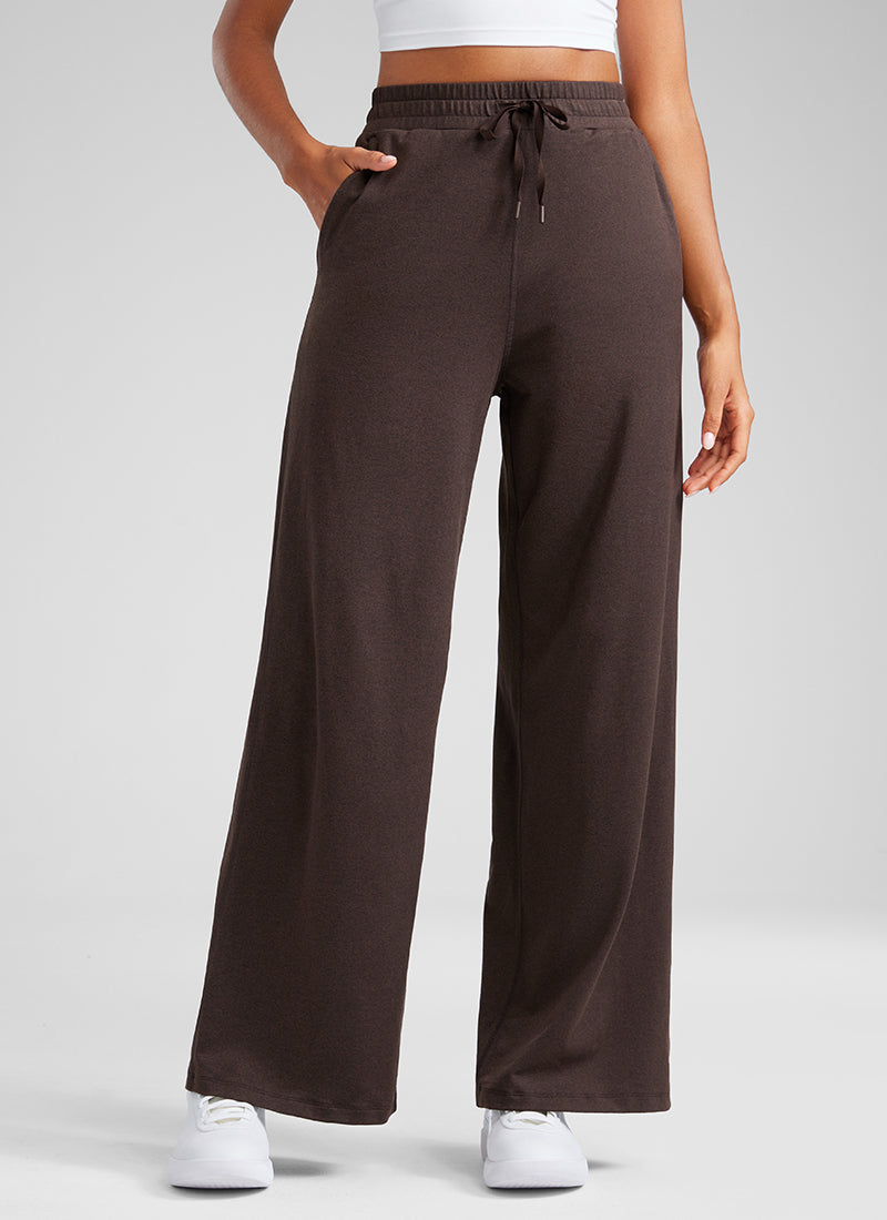 Cloud Jersey Wide Leg Sweatpant 30”