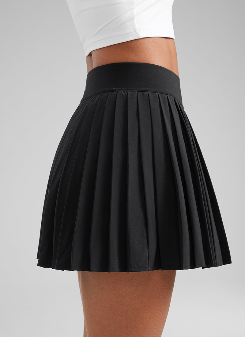 Feathery-Fit Soft High Rise Pleated Skirt 14''