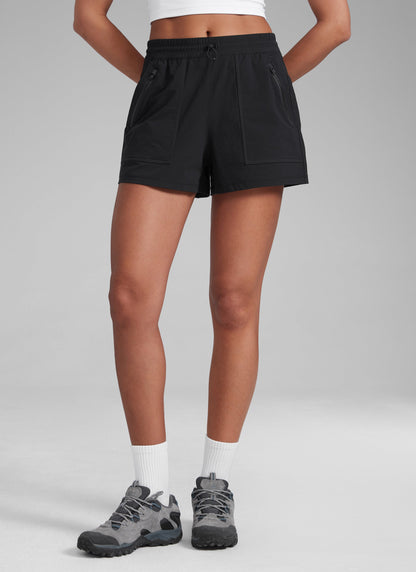 Stretch Water Repellent Hiking Pocket Short 3''