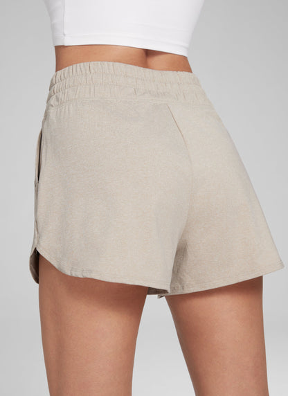 Cloud Jersey High Rise Dolphin Sweat Short 3''