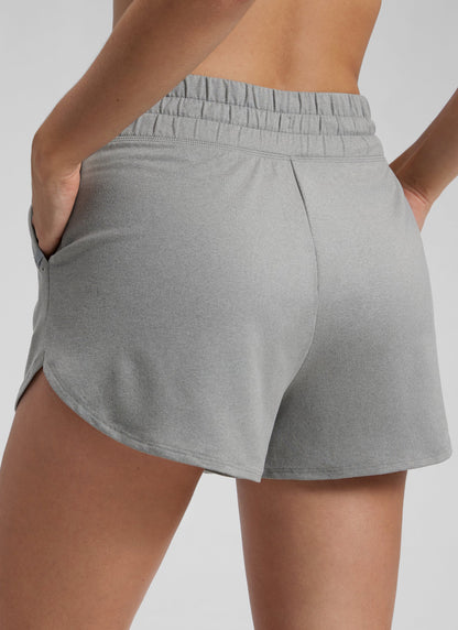 Cloud Jersey High Rise Dolphin Sweat Short 3''