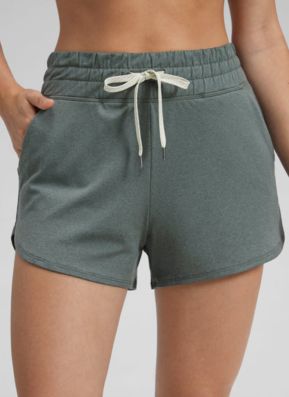 Cloud Jersey High Rise Dolphin Sweat Short 3''