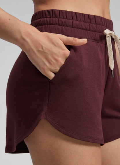 Cloud Jersey High Rise Dolphin Sweat Short 3''