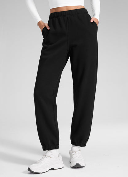 Fleece Lined High Rise Jogger Sweatpant 28''