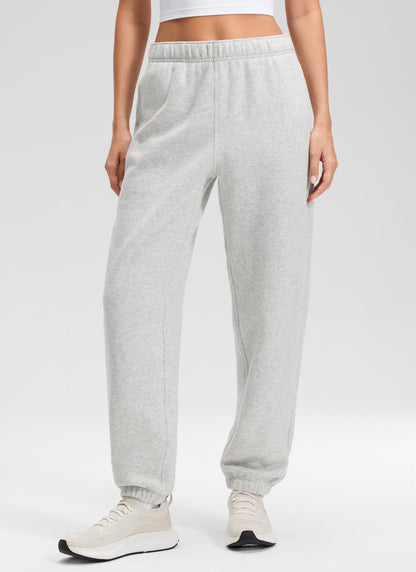 Fleece Lined High Rise Jogger Sweatpant 28''