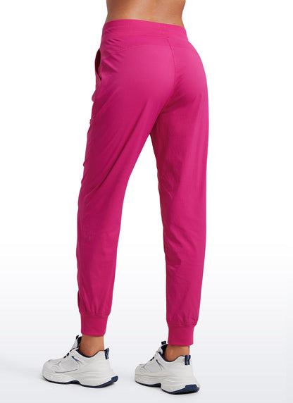 Striped Ruched Pocket Jogger 28''