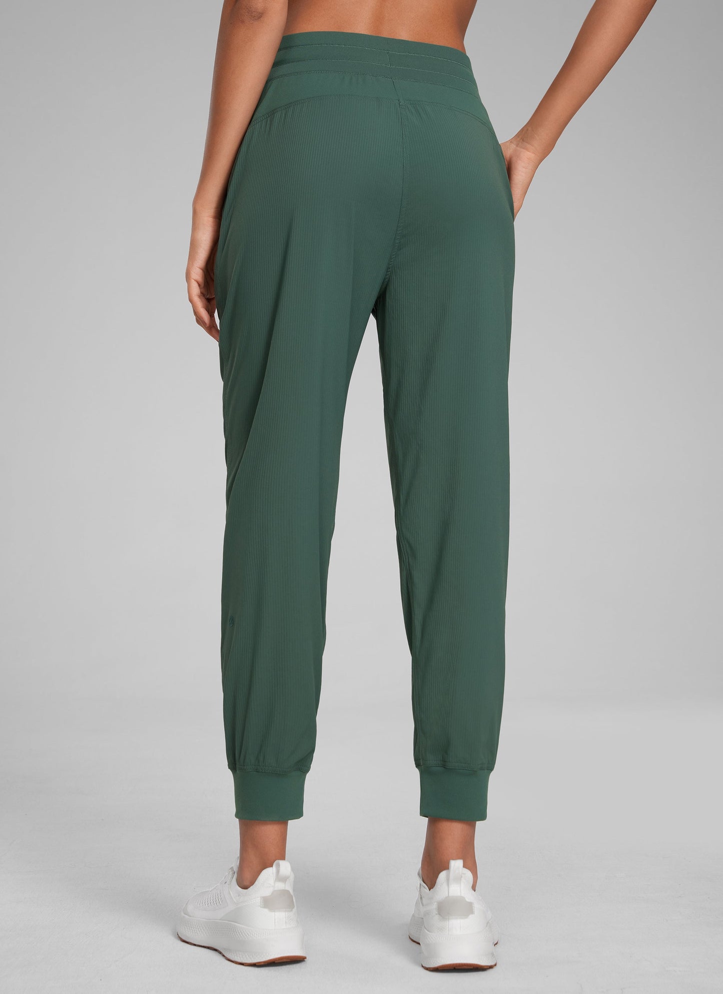 Striped Ruched Pocket Jogger 26''