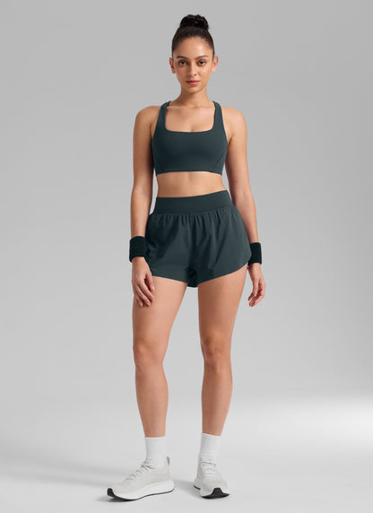 Feathery-Fit Soft Dolphin Lined Short 3''