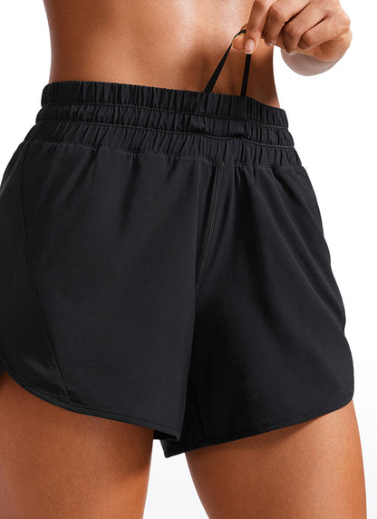 Feathery-Fit Soft Mid Rise Lined Short 5''