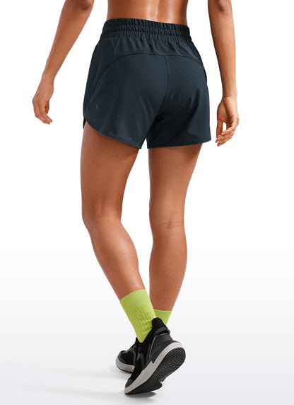 Feathery-Fit Soft Mid Rise Lined Short 5''