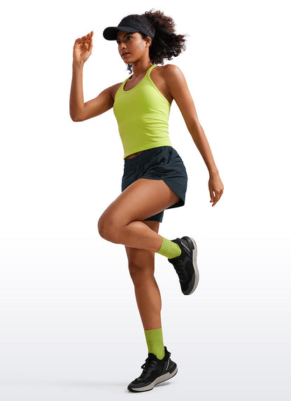 Feathery-Fit Soft Mid Rise Lined Short 5''