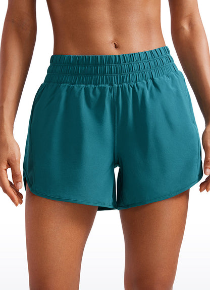 Feathery-Fit Soft Mid Rise Lined Short 5''