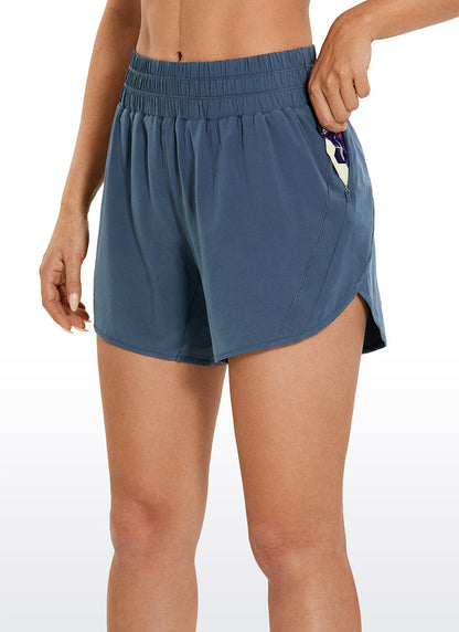 Feathery-Fit Soft Mid Rise Lined Short 5''
