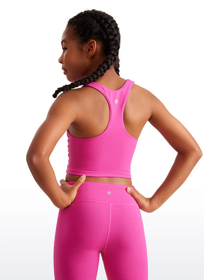 Butterluxe Girls Double Lined Racerback Tank Tops