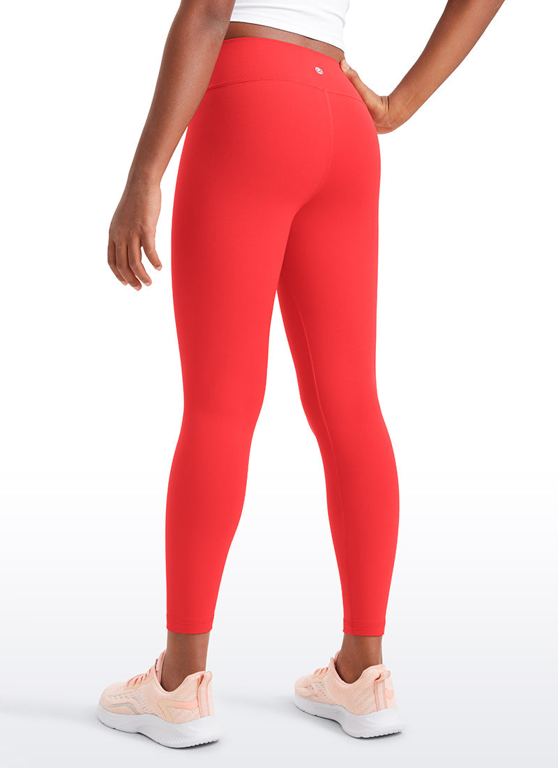 Butterluxe Girls Active Leggings - V Cross Waist