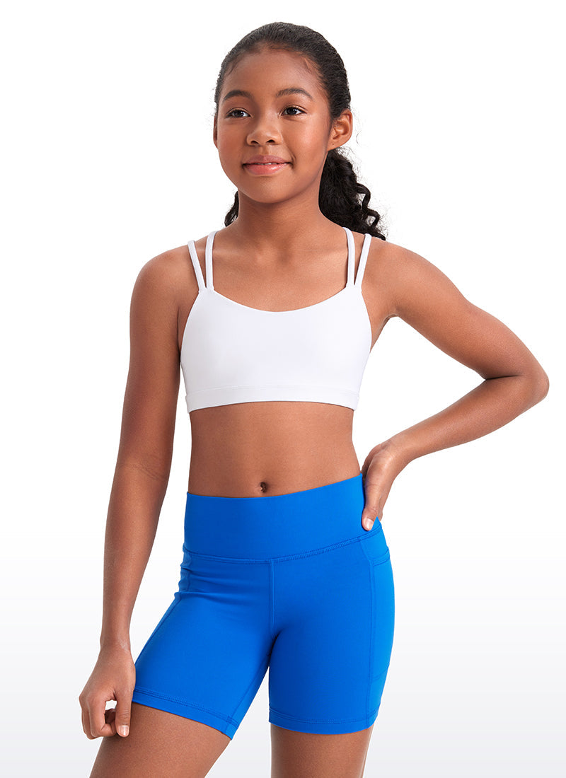 Butterluxe Girls Softness Mold Bras Criss Cross