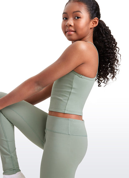 Butterluxe Girls Double Lined Y Back Tank Tops