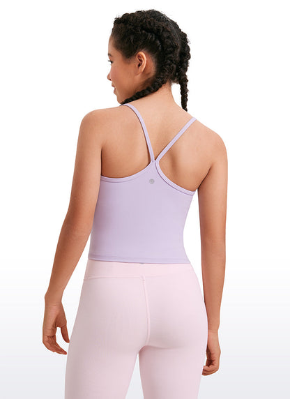 Butterluxe Girls Double Lined Y Back Tank Tops