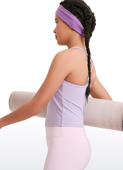 Butterluxe Girls Double Lined Y Back Tank Tops