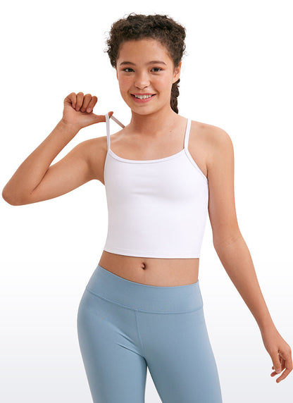 Butterluxe Girls Double Lined Y Back Tank Tops