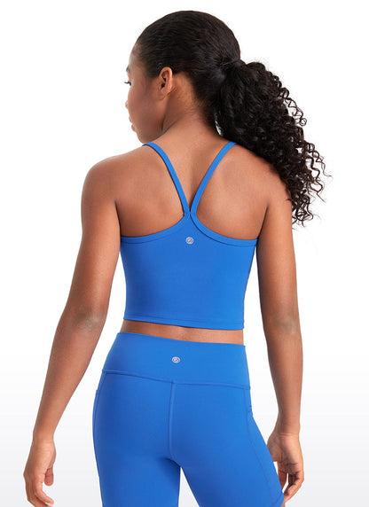 Butterluxe Girls Double Lined Y Back Tank Tops