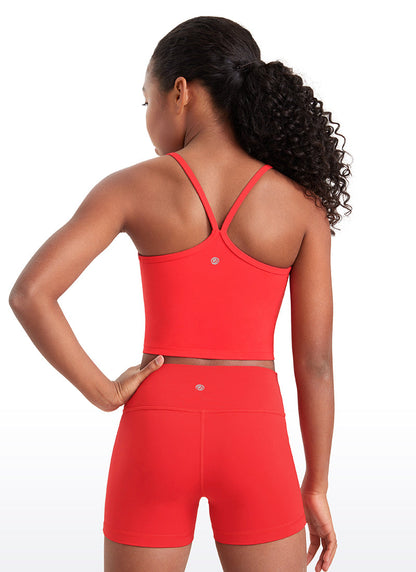 Butterluxe Girls Double Lined Y Back Tank Tops