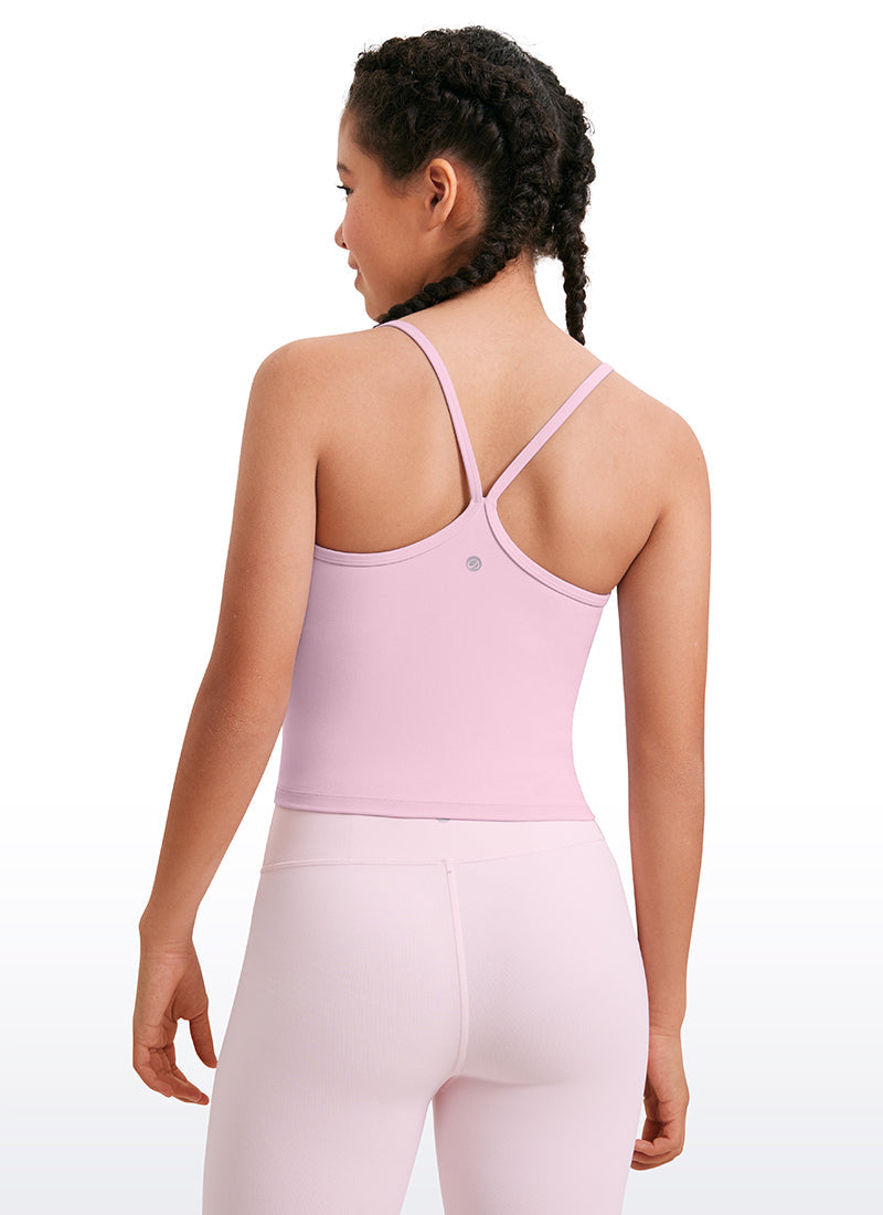 Butterluxe Girls Double Lined Y Back Tank Tops
