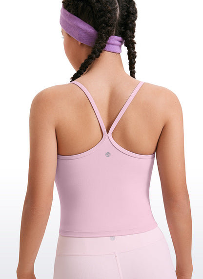 Butterluxe Girls Double Lined Y Back Tank Tops