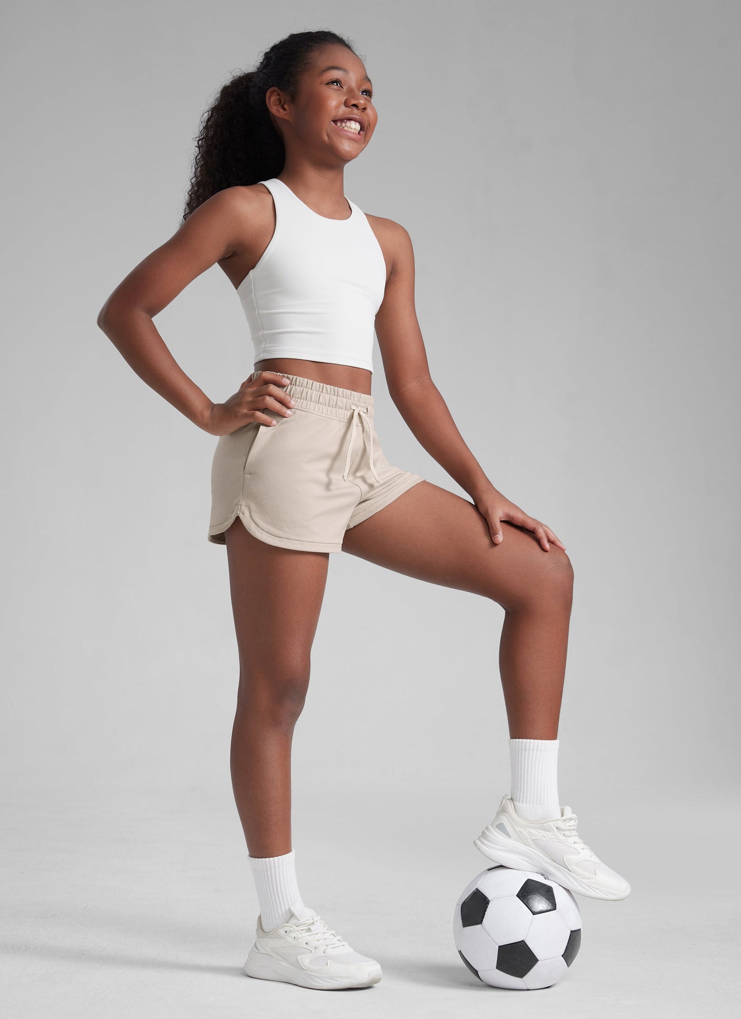 Cloud Jersey Girl Dolphin Pocket Sweat Short