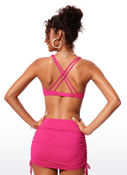 Sunshine Criss Cross Back Bikini Top