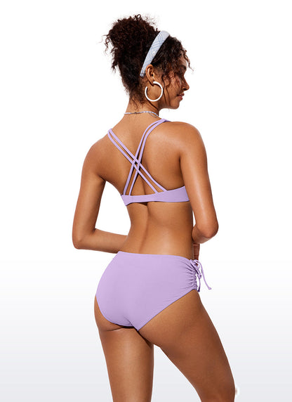 Sunshine Criss Cross Back Bikini Top