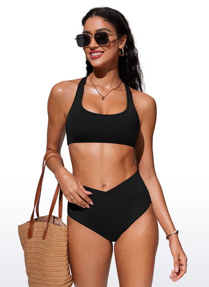 Sunshine U Neck Racerback Bikini Top