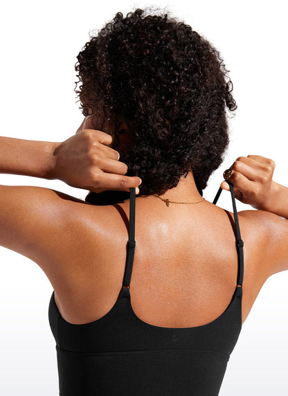 Sunshine Deep V Neck Strappy Bikini Top