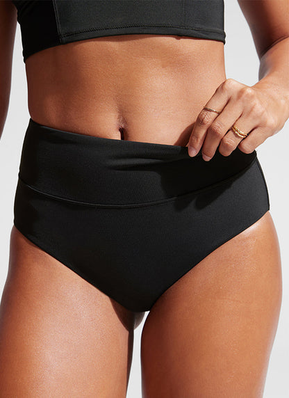 Full Coverage Tummy Control Bikini Bottom
