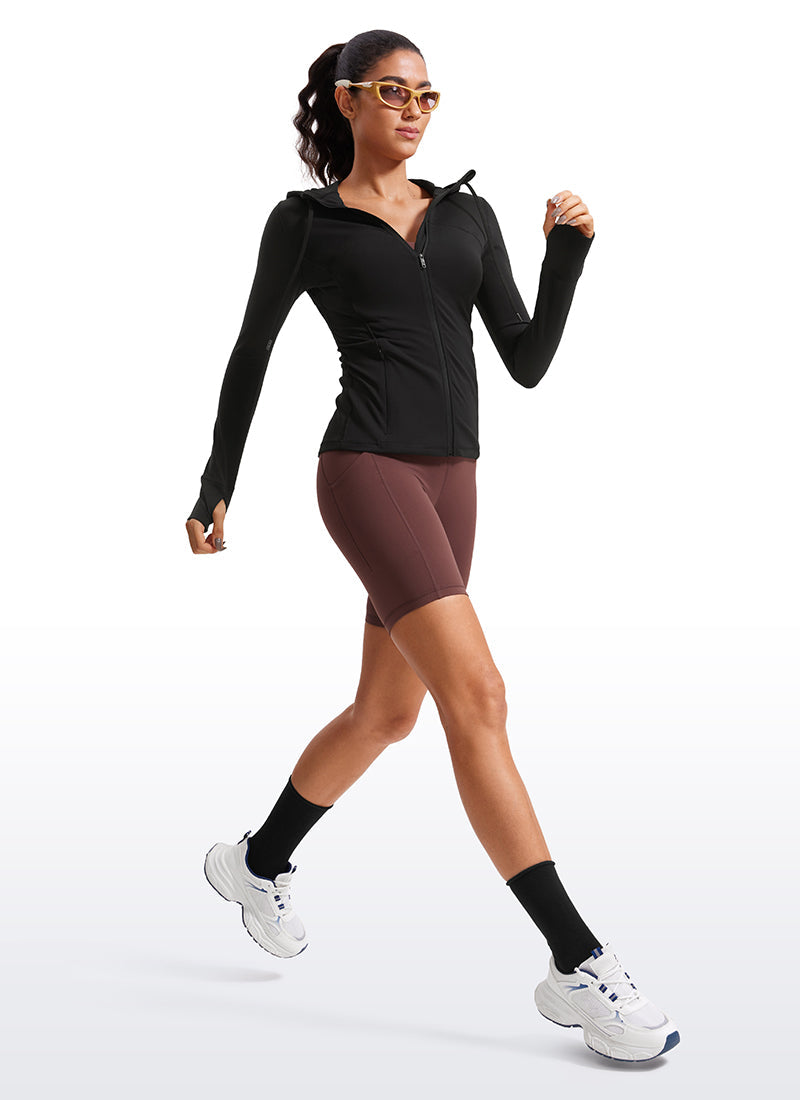 Butterluxe Zip Pocket ThumbHole Hoodie