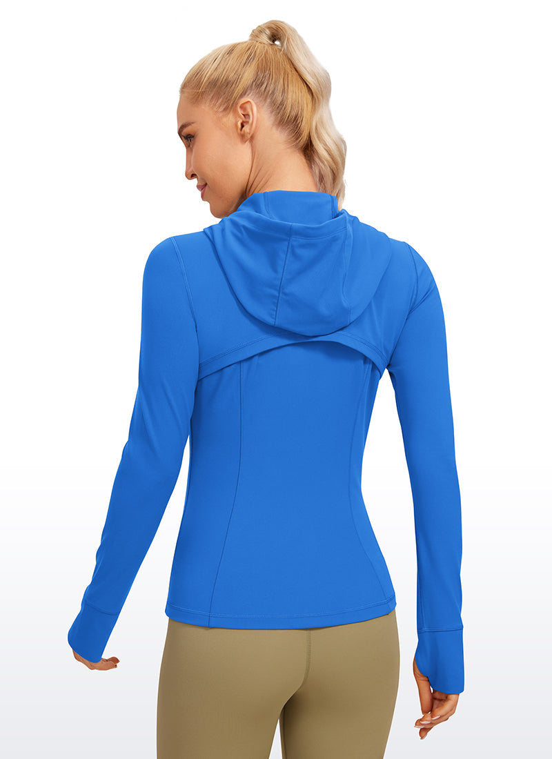 Butterluxe Zip Pocket ThumbHole Hoodie