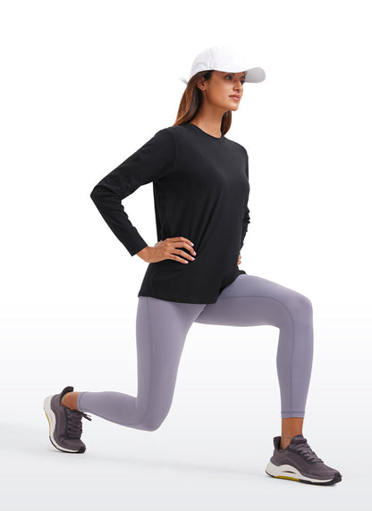 Pima Cotton Loose Fit Long Sleeve