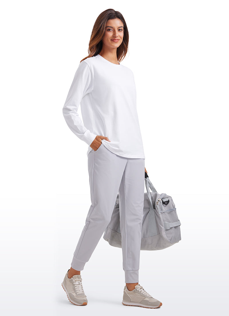 Pima Cotton Loose Fit Long Sleeve