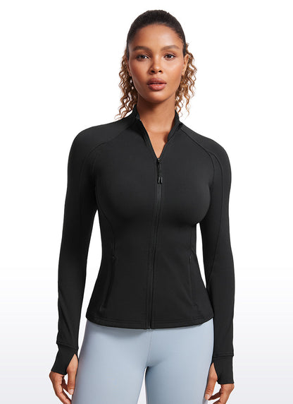Butterluxe ThumbHole Full Zip Long Sleeve