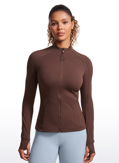 Butterluxe ThumbHole Full Zip Long Sleeve