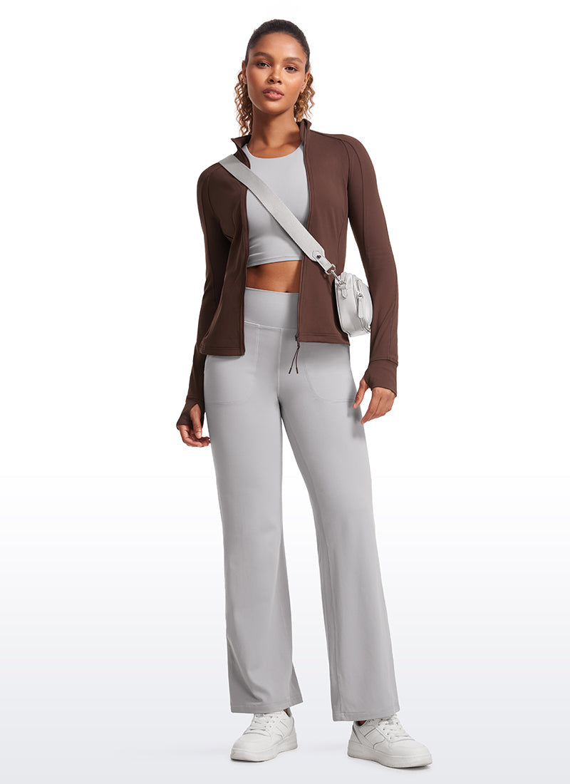 Butterluxe ThumbHole Full Zip Long Sleeve