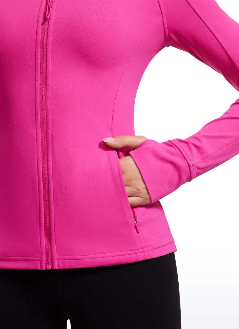 Butterluxe ThumbHole Full Zip Long Sleeve
