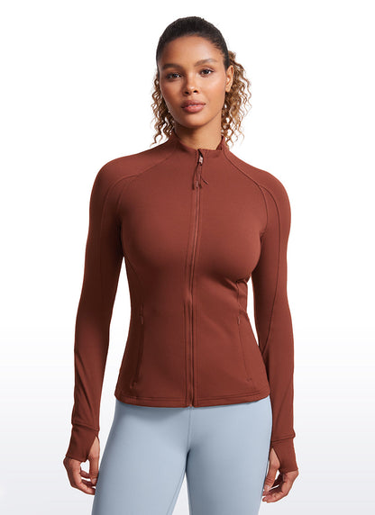 Butterluxe ThumbHole Full Zip Long Sleeve