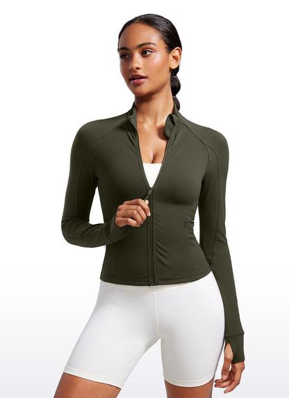 Butterluxe Waist Length Full Zip Jacket