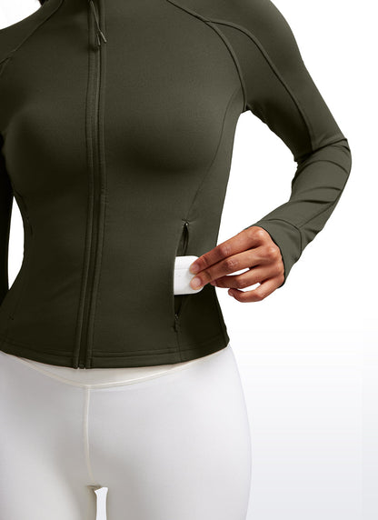 Butterluxe Waist Length Full Zip Jacket