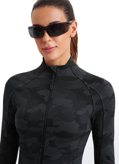 Butterluxe Waist Length Full Zip Jacket