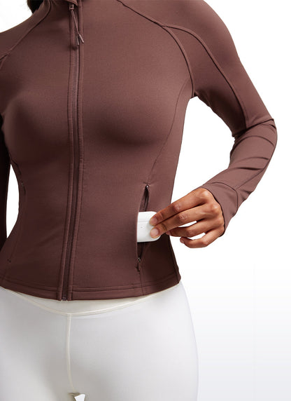 Butterluxe Waist Length Full Zip Jacket