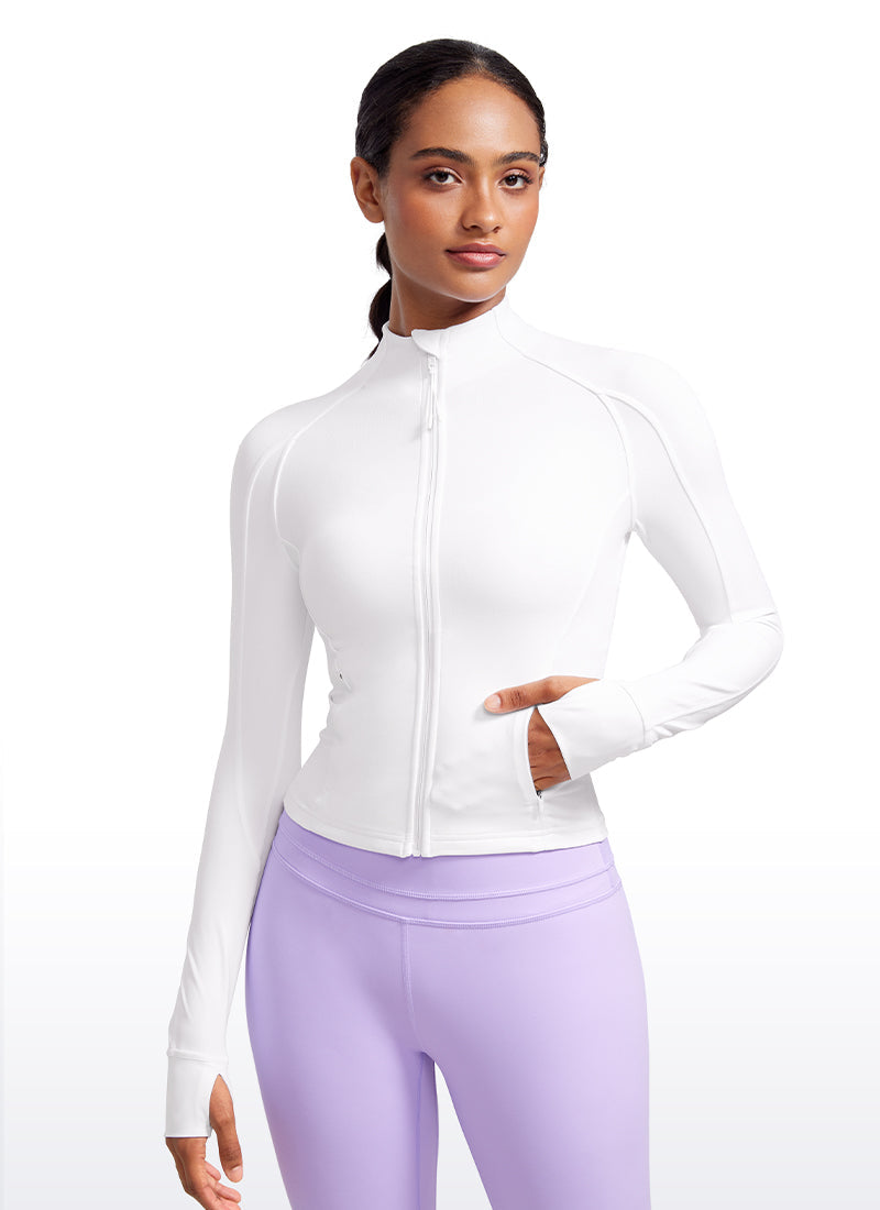 Butterluxe Waist Length Full Zip Jacket