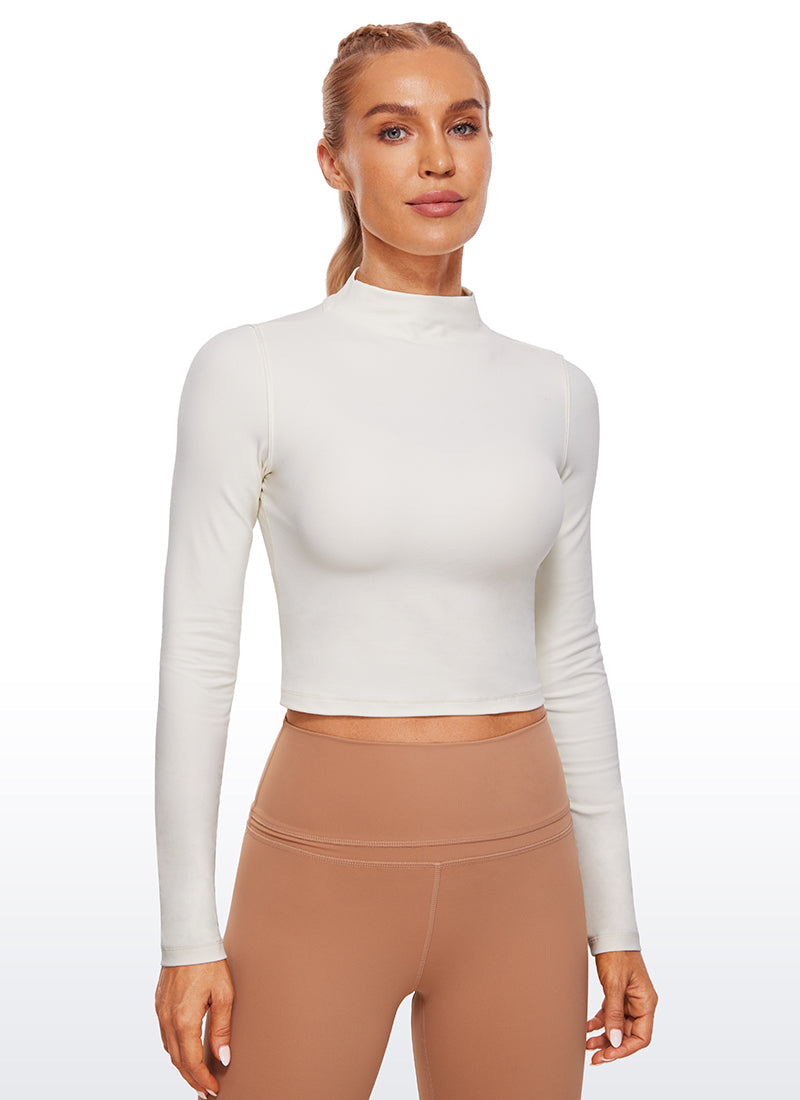 Butterluxe Mock Turtleneck Long Sleeve